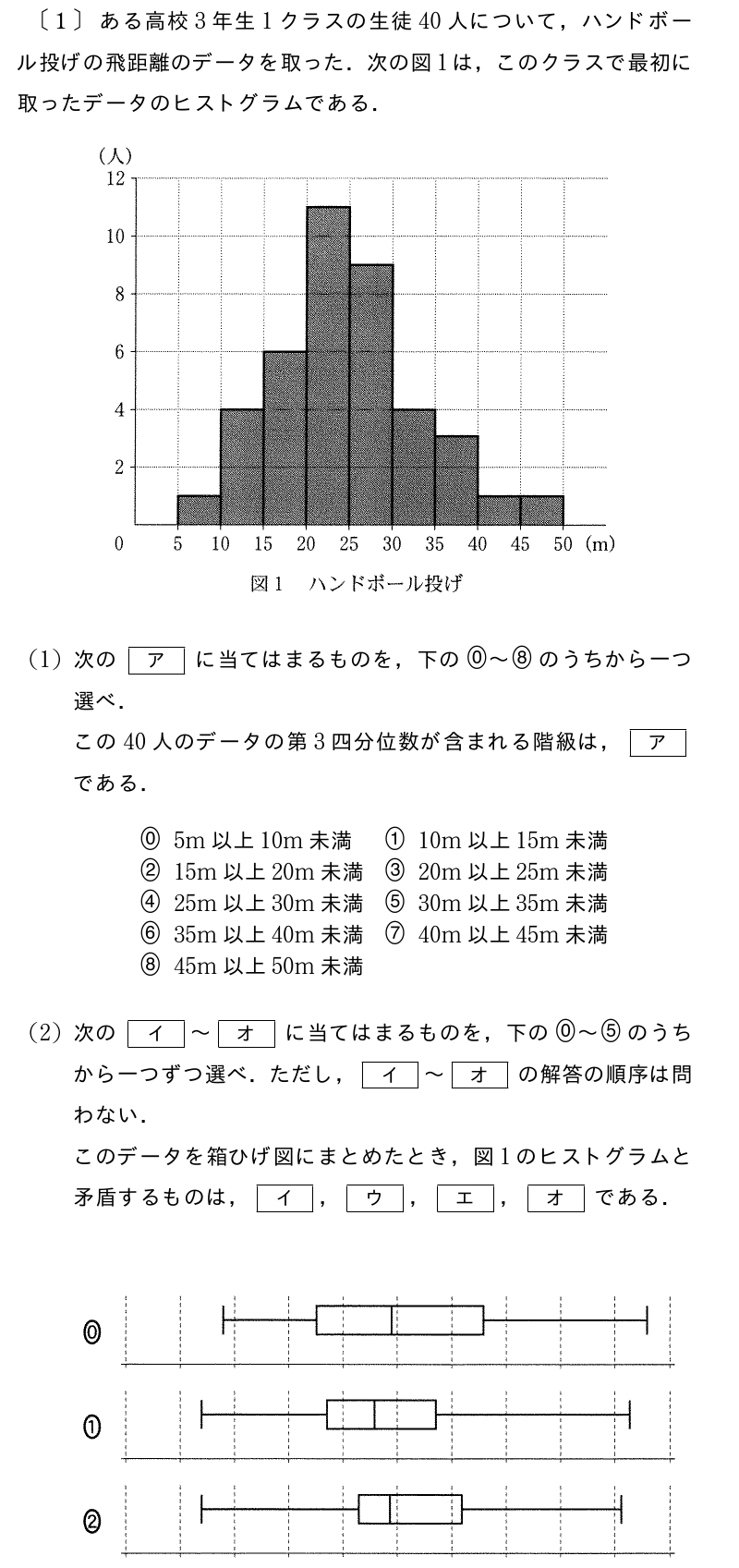 センター試験 数学ia 15年問題3 Suugaku Jp